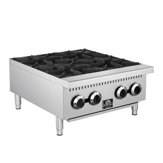 Forno Commerciale 24 Inch Gas Hotplate - Forno Appliances