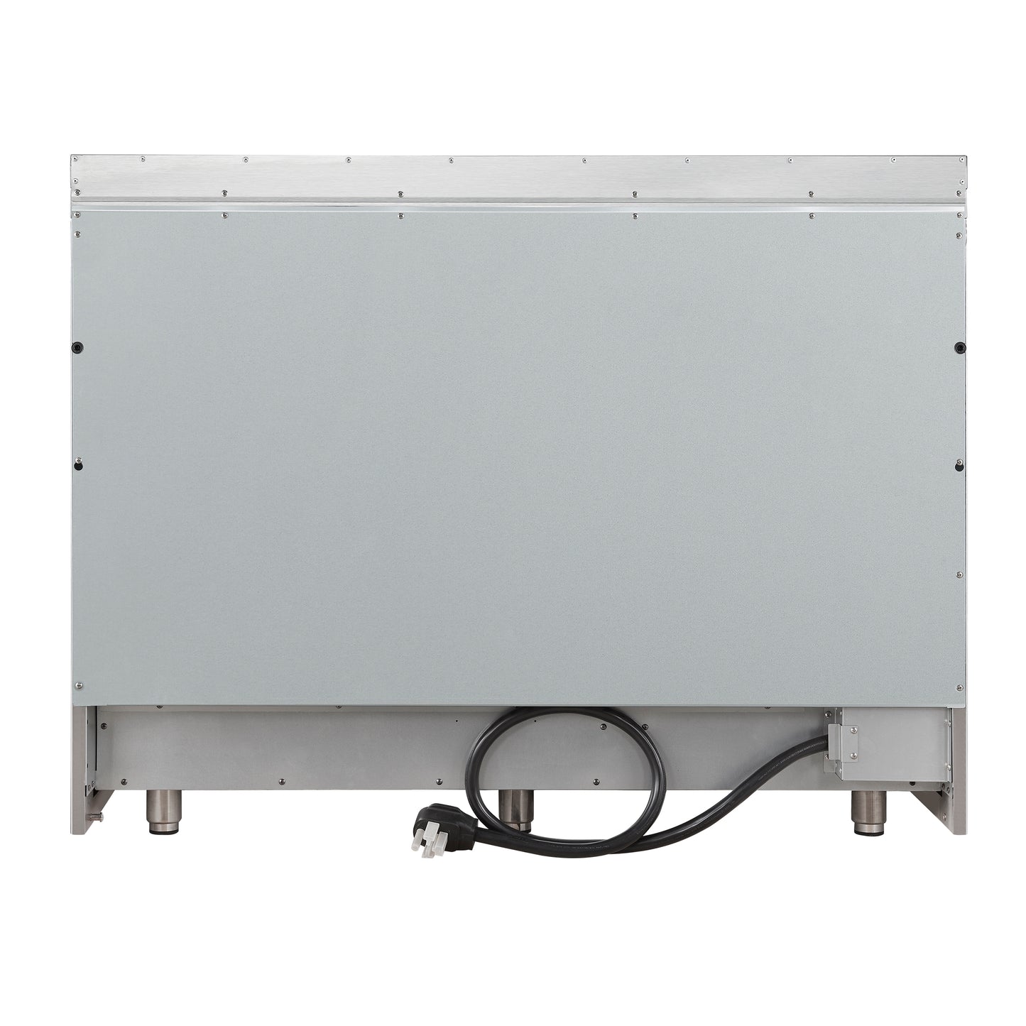 Cuisinière électrique autoportante Forno Paolo 48 pouces, acier inoxydable, 6,7 cu.ftFour à convection véritable, économe en énergie