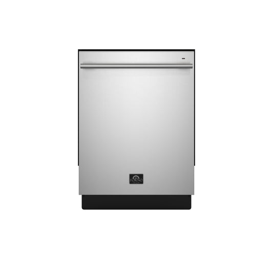Forno Romano 24-Inch Built-In Dishwasher, Stainless Steel Finish, Stainless Steel Tub, 49 dBA, Energy Star Certified - Forno Appliances
