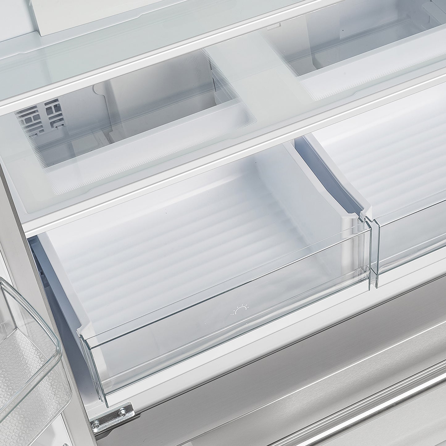 FORNO Ensemble de cuisine 2 pièces en acier inoxydable - cuisinière à induction de 30 po et réfrigérateur à congélateur en bas de 36 po - Forno Appliances