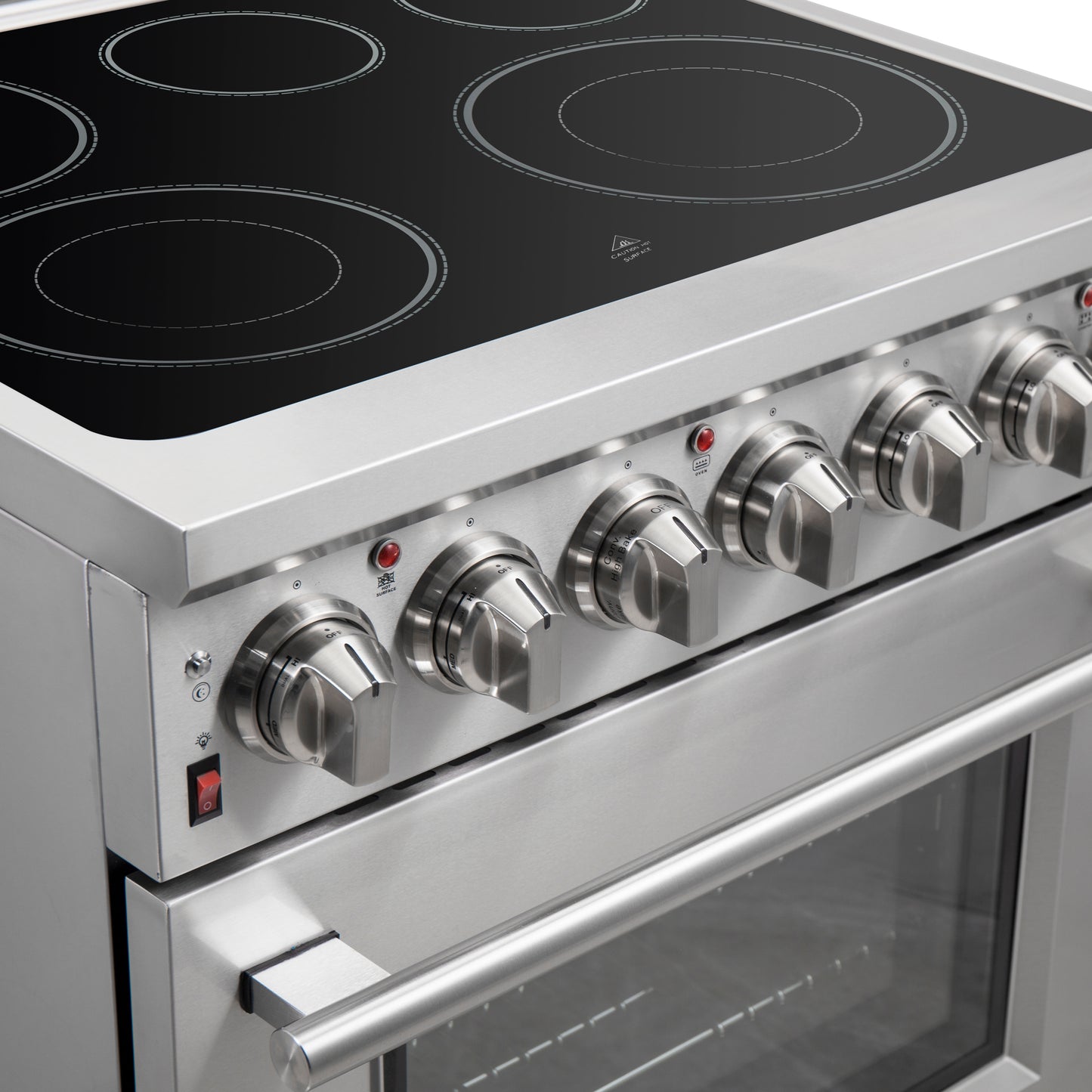 Forno Massimo 30-Inch Freestanding Electric Range, True Convection Oven - Forno Appliances