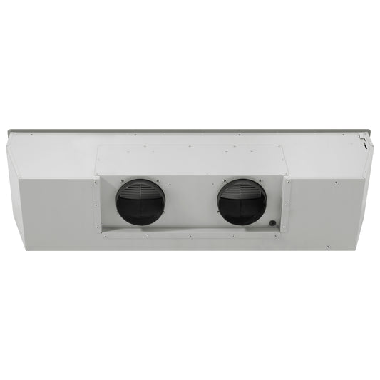 Forno Frassanito 48-Inch Recessed Range Hood, Stainless Steel Baffle Filters, LED Lighting - Forno Appliances
