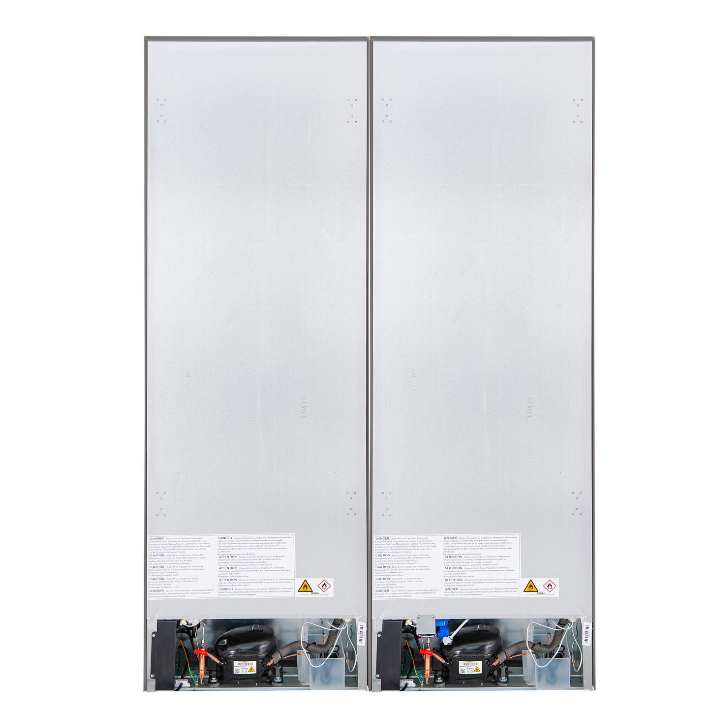 Custodia 48" Bottom Freezer combo, 20.6 cf., Ice Maker, Total No frost, Stainless Steel handles - Forno Appliances