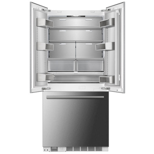 Rivestito Refrigerator, French Door, 36 Inch, Energy Star, Fast Freeze - Forno Appliances