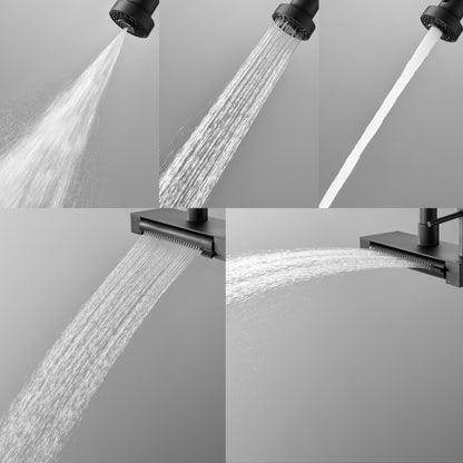 FORNO ACQUA 4 function pull-Down Waterfall Kitchen Faucet - Forno Appliances
