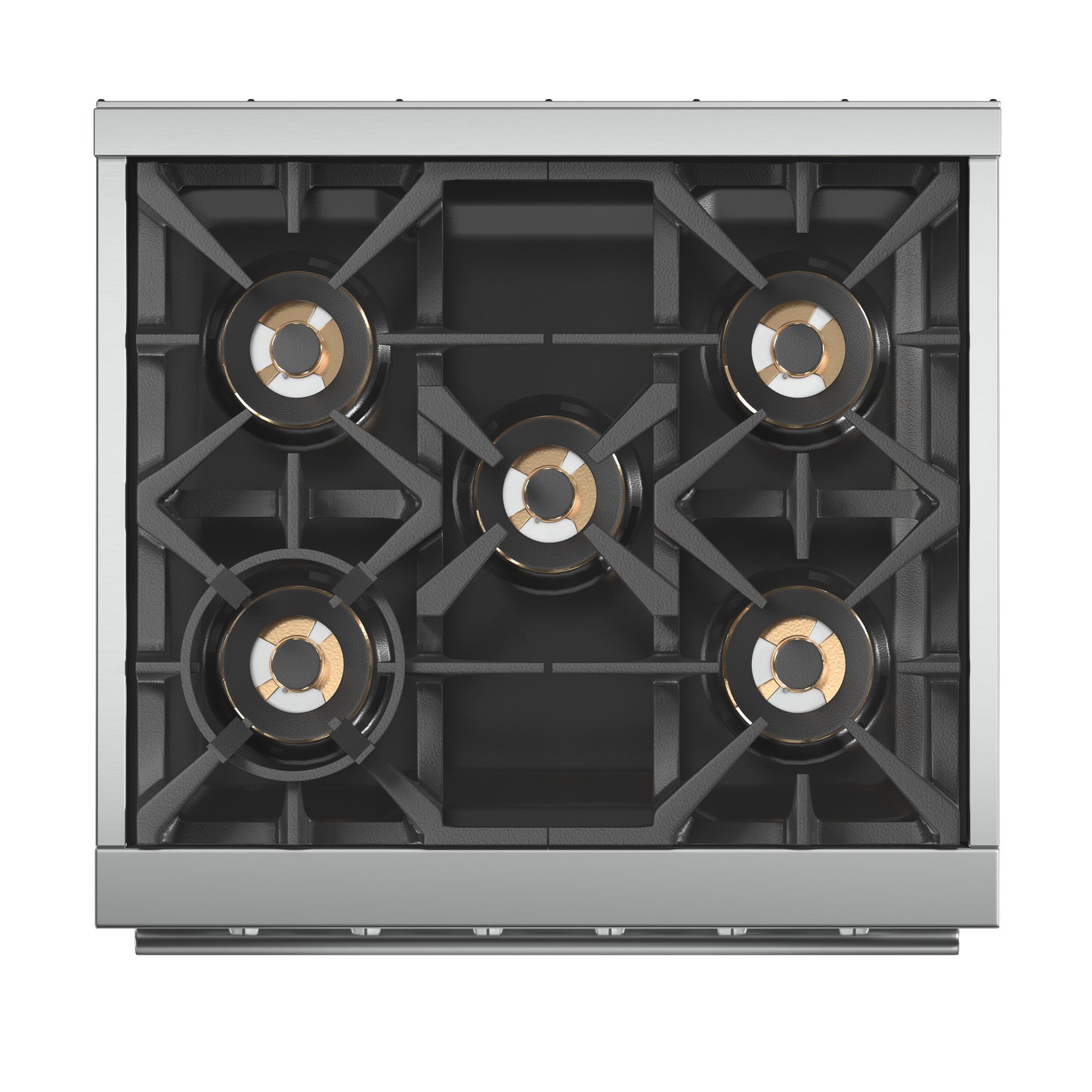 Forno Capriasca cuisinière à gaz autonome de 30 pouces, 4 brûleurs, four à convection réelle - Forno Appliances