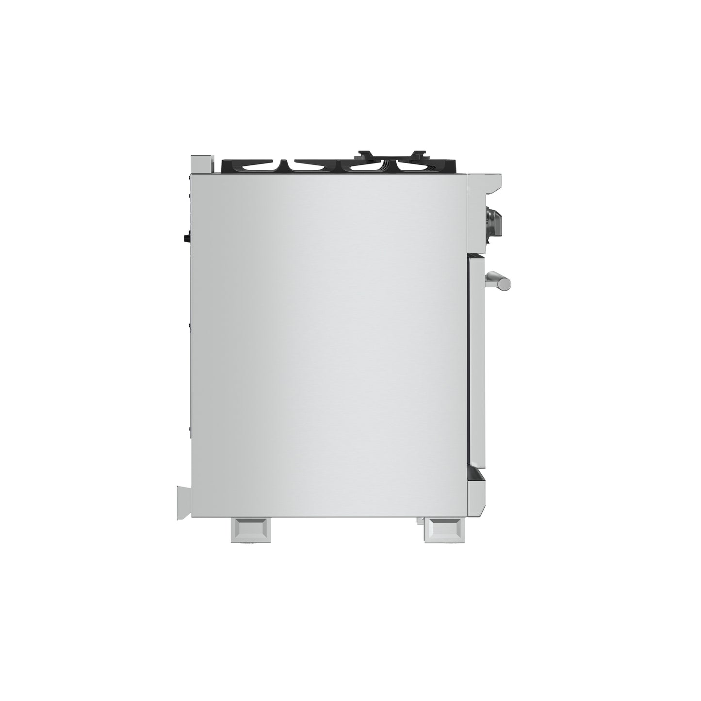 Cuisinière à gaz Forno Capriasca de 36 pouces, acier inoxydable, 6 brûleurs en laiton, 120 000 BTU, four à convection, économe en énergie