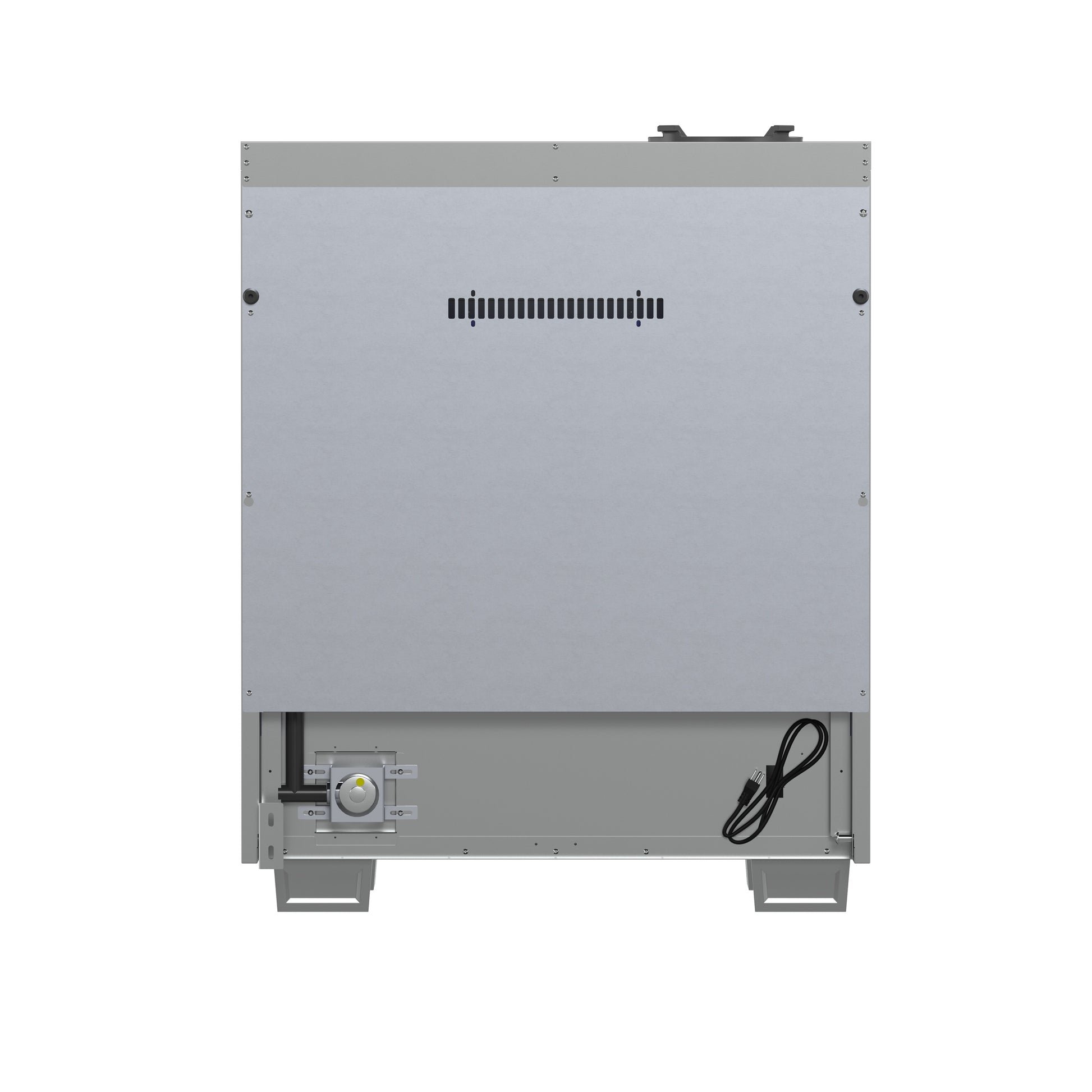 Cuisinière à gaz autonome Forno Capriasca de 30 pouces avec portes françaises, 4 brûleurs, four à convection, économe en énergie - Forno Appliances