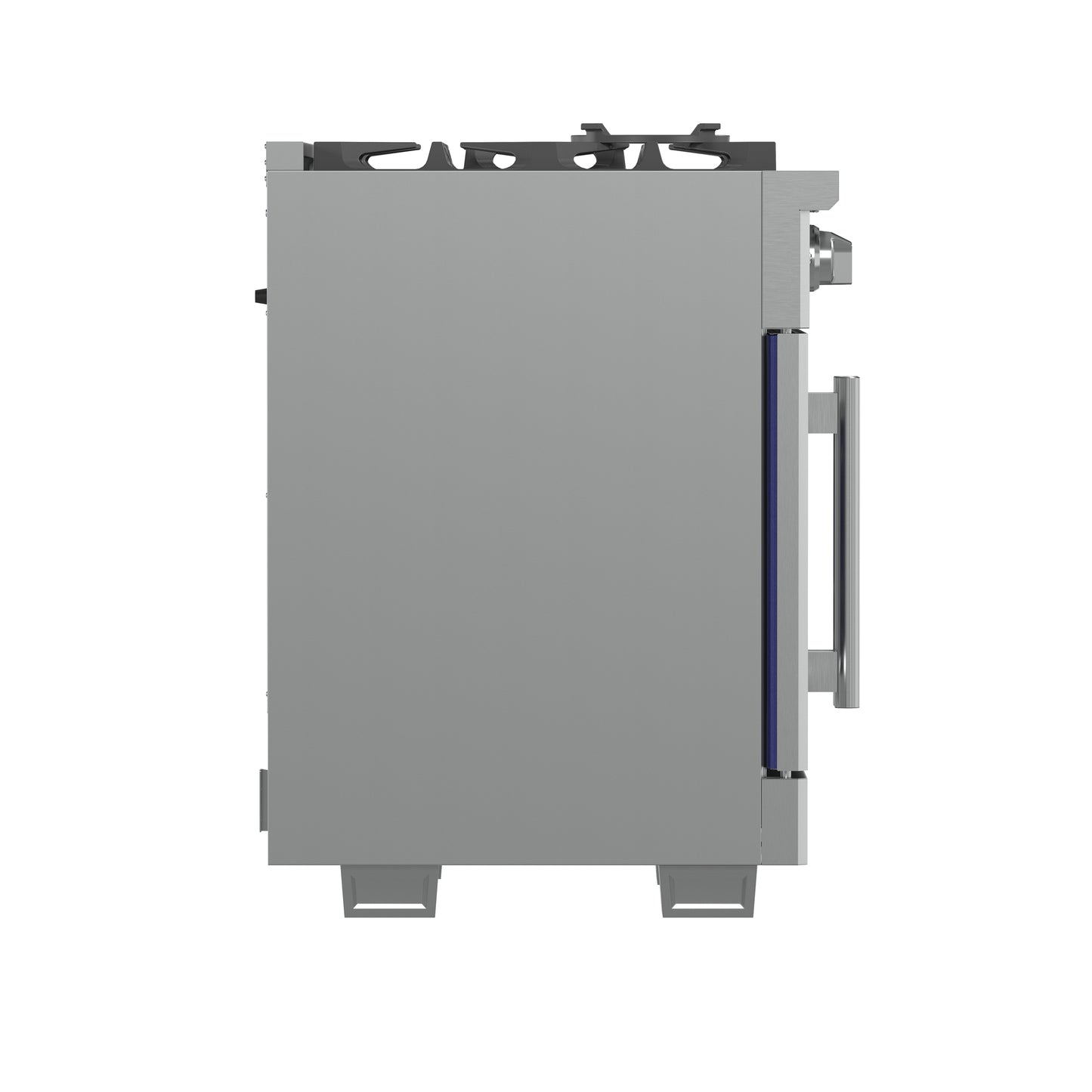 Forno Capriasca cuisinière à gaz autoportante de 30 po avec portes françaises, 4 brûleurs, four à convection, écoénergétique - Forno Appliances