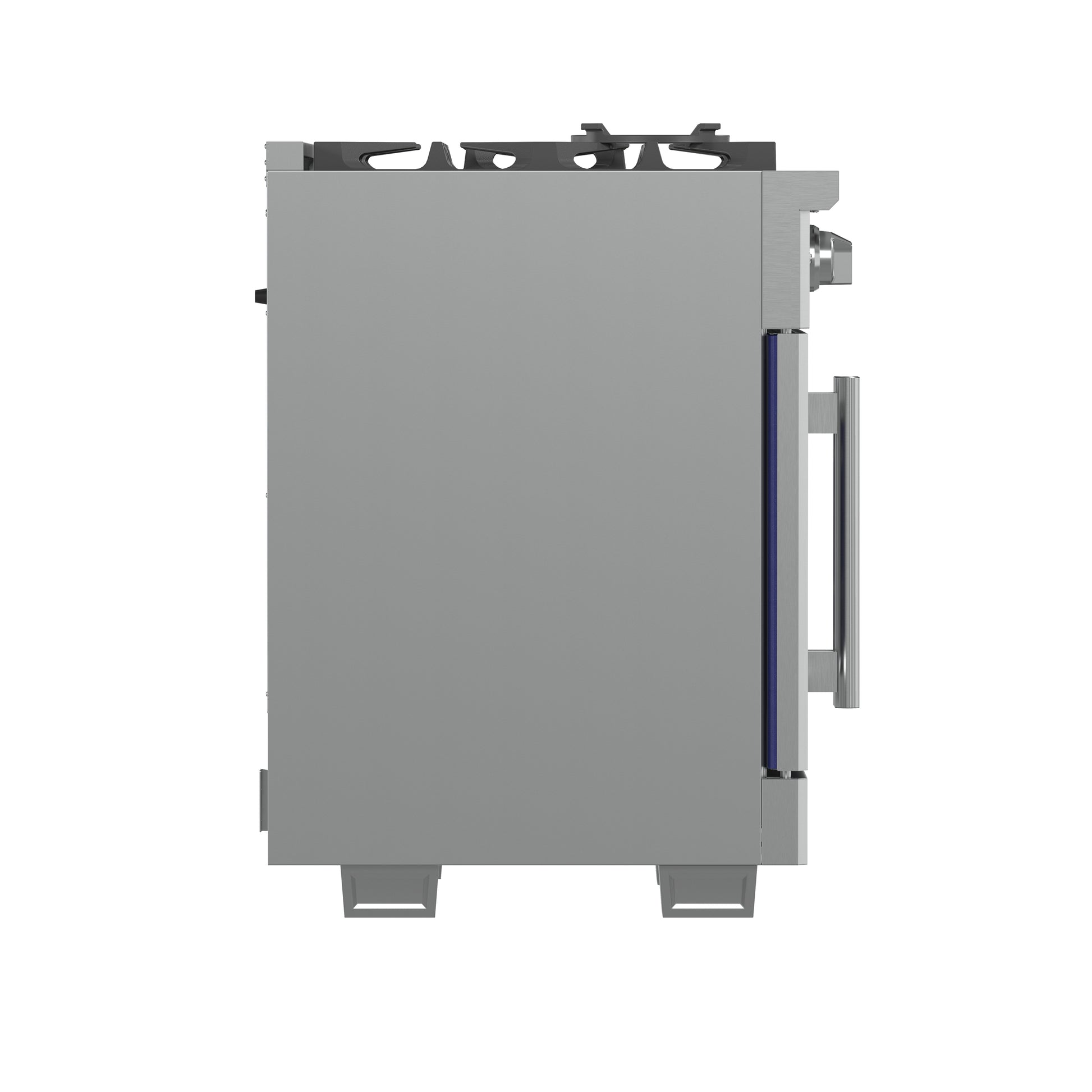 Forno Capriasca cuisinière à gaz autoportante de 30 po avec portes françaises, 4 brûleurs, four à convection, écoénergétique - Forno Appliances