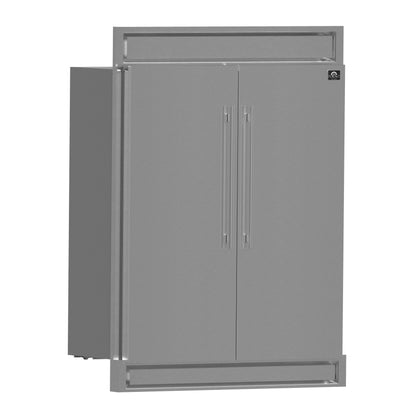 Forno Maderno 2-28-Inch Wide Convertible Refrigerator/Freezer, Decorative Trim, 27.2 cu.ft, 84-Inch High, ENERGY STAR Certified - Forno Appliances