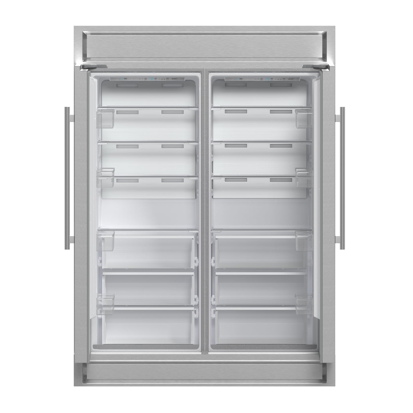 Forno Maderno 2-28-Inch Wide Convertible Refrigerator/Freezer, Decorative Trim, 27.2 cu.ft, 84-Inch High, ENERGY STAR Certified - Forno Appliances