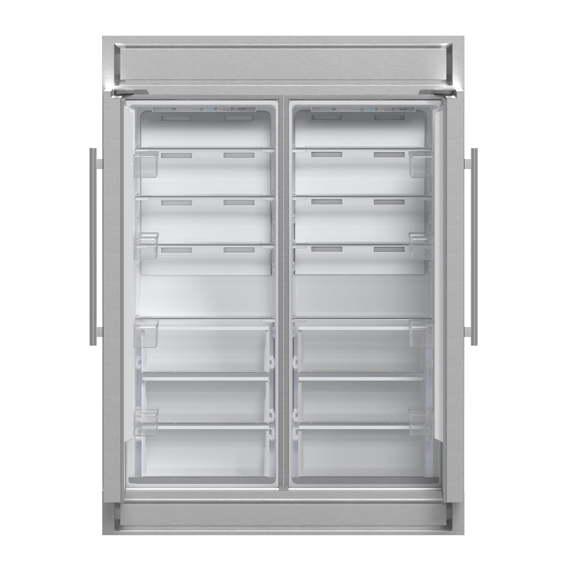 Forno Maderno 2-28-Inch Wide Convertible Refrigerator/Freezer, Decorative Trim, 27.2 cu.ft, 84-Inch High, ENERGY STAR Certified - Forno Appliances