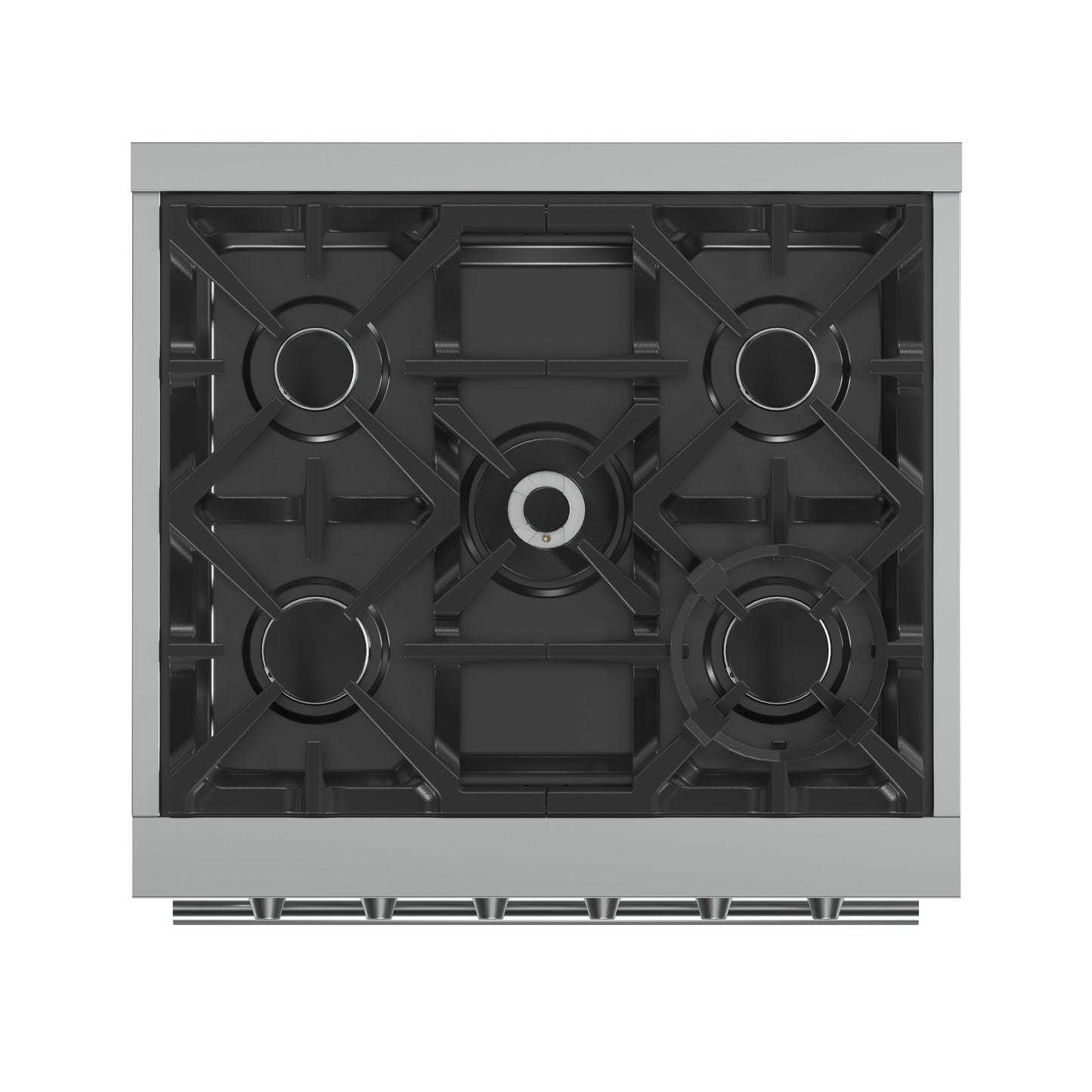 Forno Massimo 30-Inch Freestanding Gas Range, 5 Burners, True Convection Oven - Forno Appliances