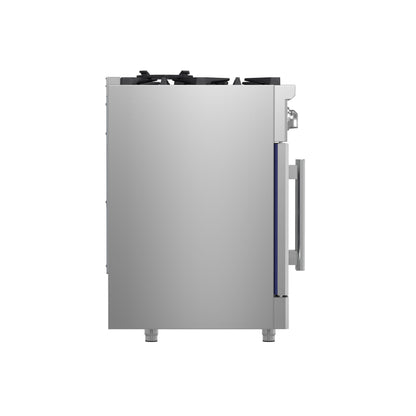 Forno Massimo 30-Inch Freestanding French Door Gas Range, 4 Burners, Convection Oven, Energy Efficient - Forno Appliances