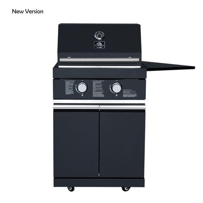 Forno All’Aperto 99,600 BTU Outdoor Kitchen, 5 Burners, Infrared Burners, Side Burner, Black Sintered Stone Countertops, Gas Pizza Oven, Sink Module, Bar & Beverage Center - Forno Appliances