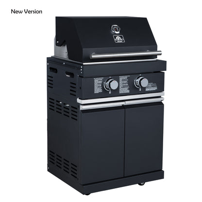 Forno All’Aperto 99,600 BTU Outdoor Kitchen, 5 Burners, Infrared Burners, Side Burner, Black Sintered Stone Countertops, Gas Pizza Oven, Sink Module, Bar & Beverage Center - Forno Appliances