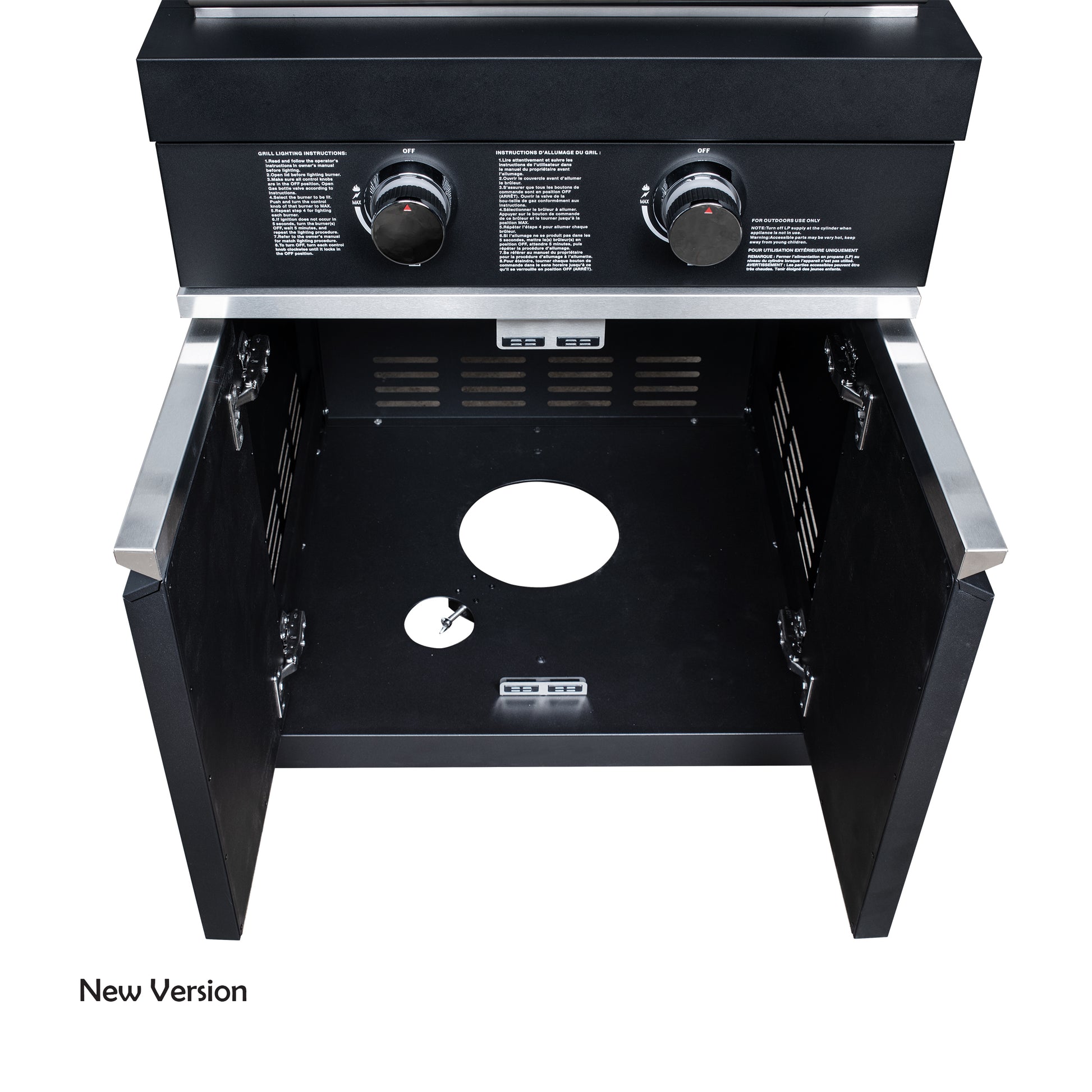 Forno All’Aperto 99,600 BTU Outdoor Kitchen, 5 Burners, Infrared Burners, Side Burner, Black Sintered Stone Countertops, Gas Pizza Oven, Sink Module, Bar & Beverage Center - Forno Appliances