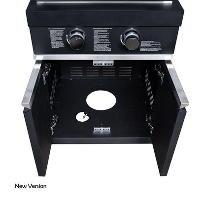 Forno All’Aperto 99,600 BTU Outdoor Kitchen, 5 Burners, Infrared Burners, Side Burner, Black Sintered Stone Countertops, Gas Pizza Oven, Sink Module, Bar & Beverage Center - Forno Appliances