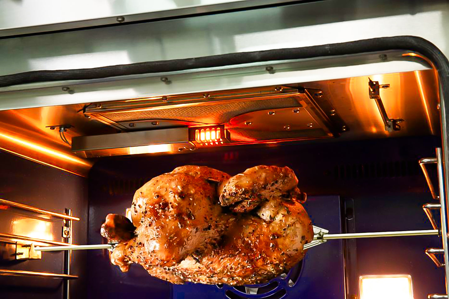 Cuisinière à gaz Forno Capriasca de 36 pouces, acier inoxydable, 6 brûleurs en laiton, 120 000 BTU, four à convection, économe en énergie