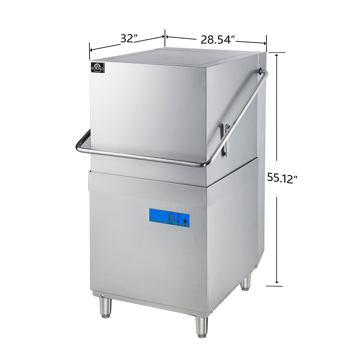 Forno Commerciale Hood Dishwasher - Forno Appliances