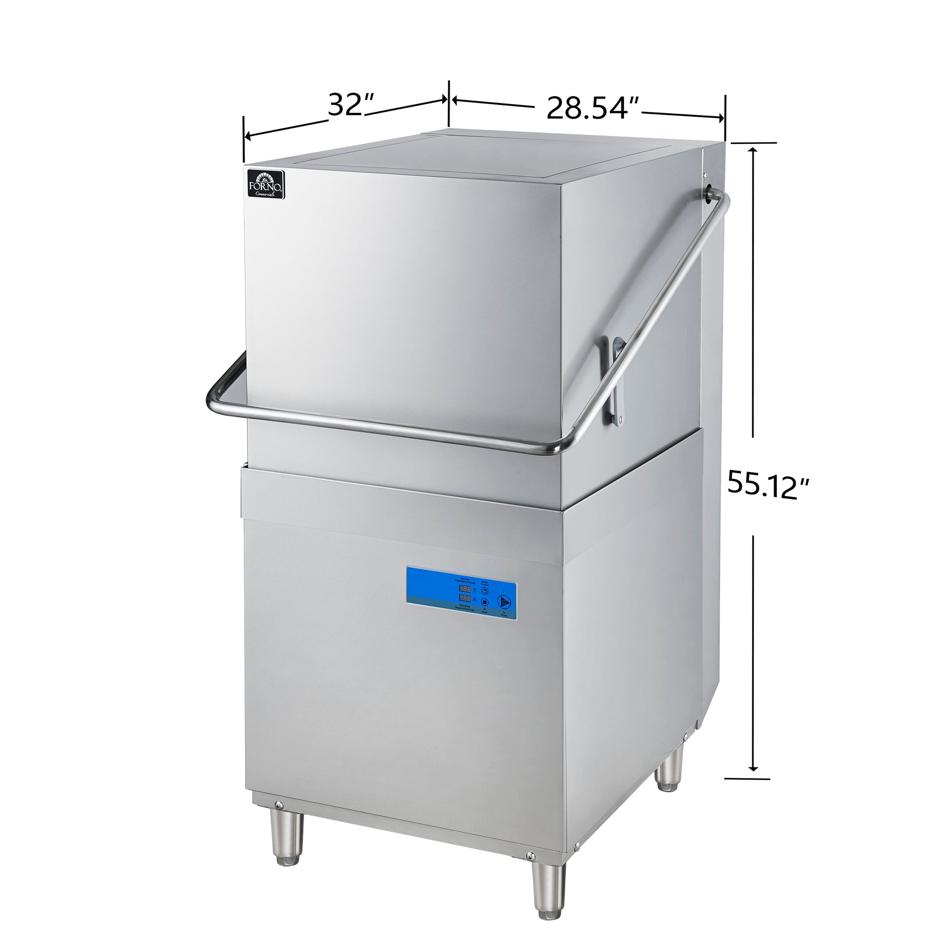 Forno Commerciale Hood Dishwasher - Forno Appliances