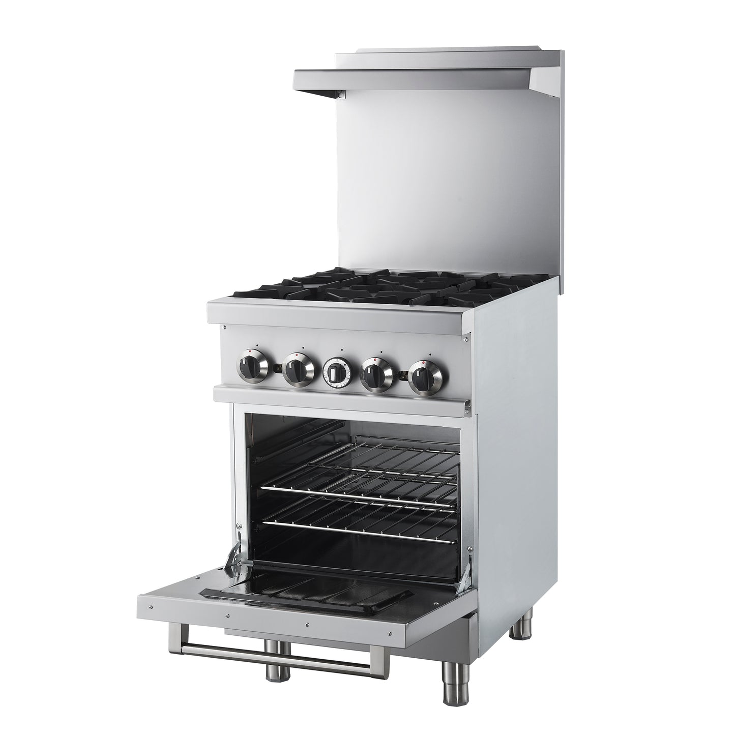 Forno Commerciale 24 Inch Gas Range with 4 Burners - Forno Appliances