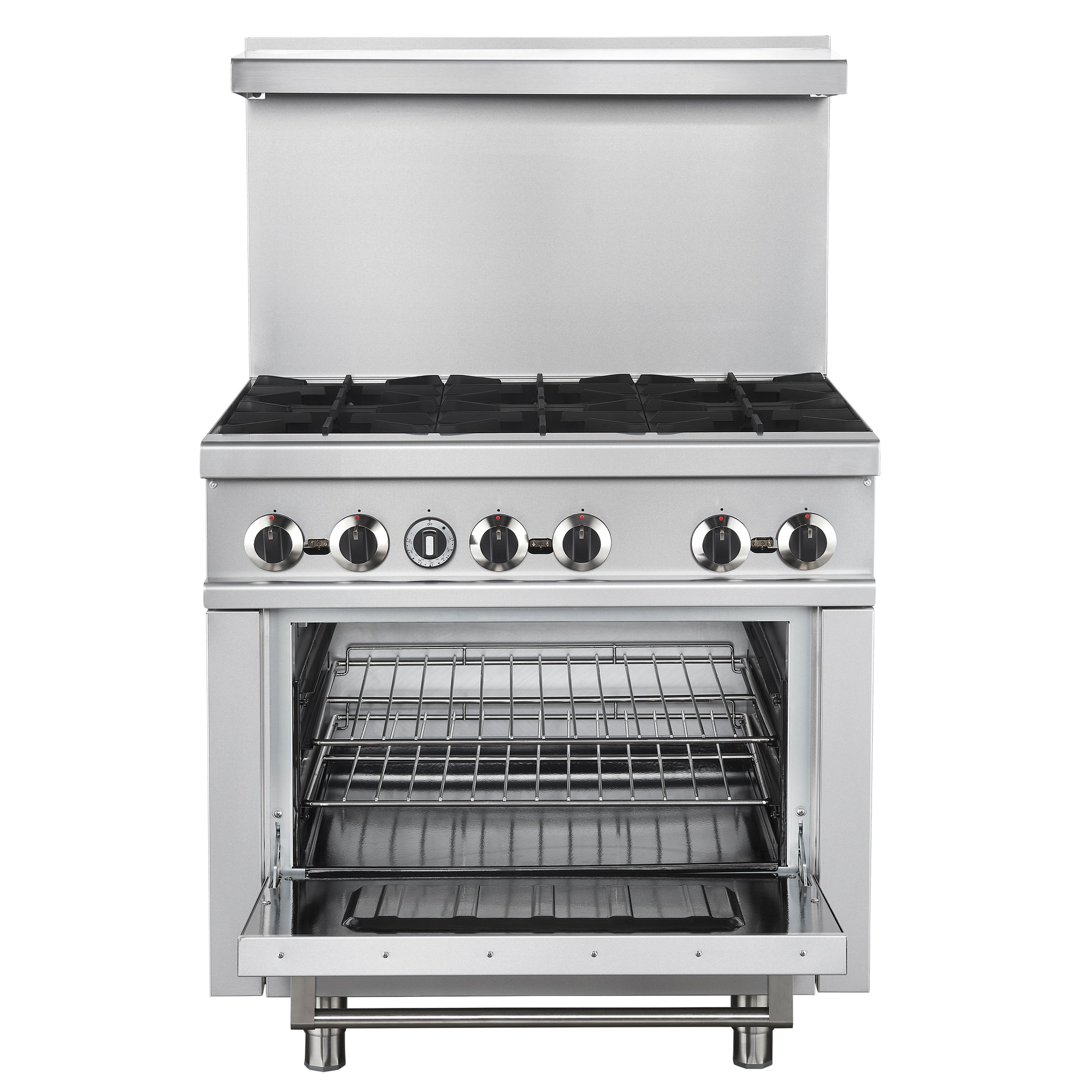Forno Commerciale 36 Inch Gas Range with 6 Burners - Forno Appliances