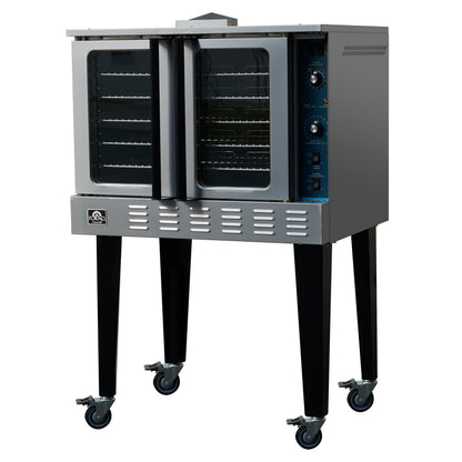 Forno Commerciale Convection Gas Oven, 3 burners 54,000 BTU, 150–500°F, stainless steel, NG/LP convertible - Forno Appliances