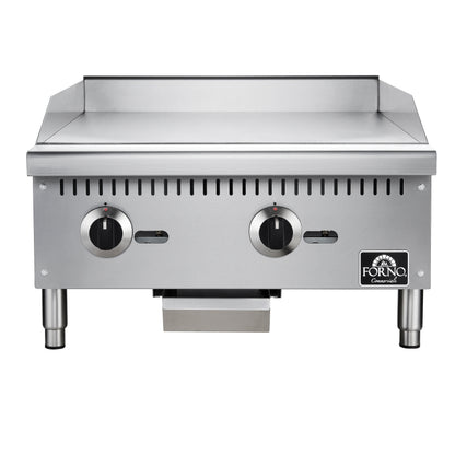 Forno Commerciale 24 Inch Gas Griddle - Forno Appliances