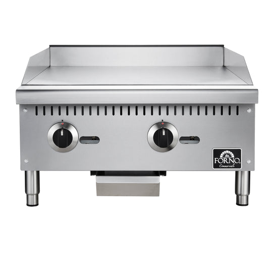 Forno Commerciale 24 Inch Gas Griddle - Forno Appliances