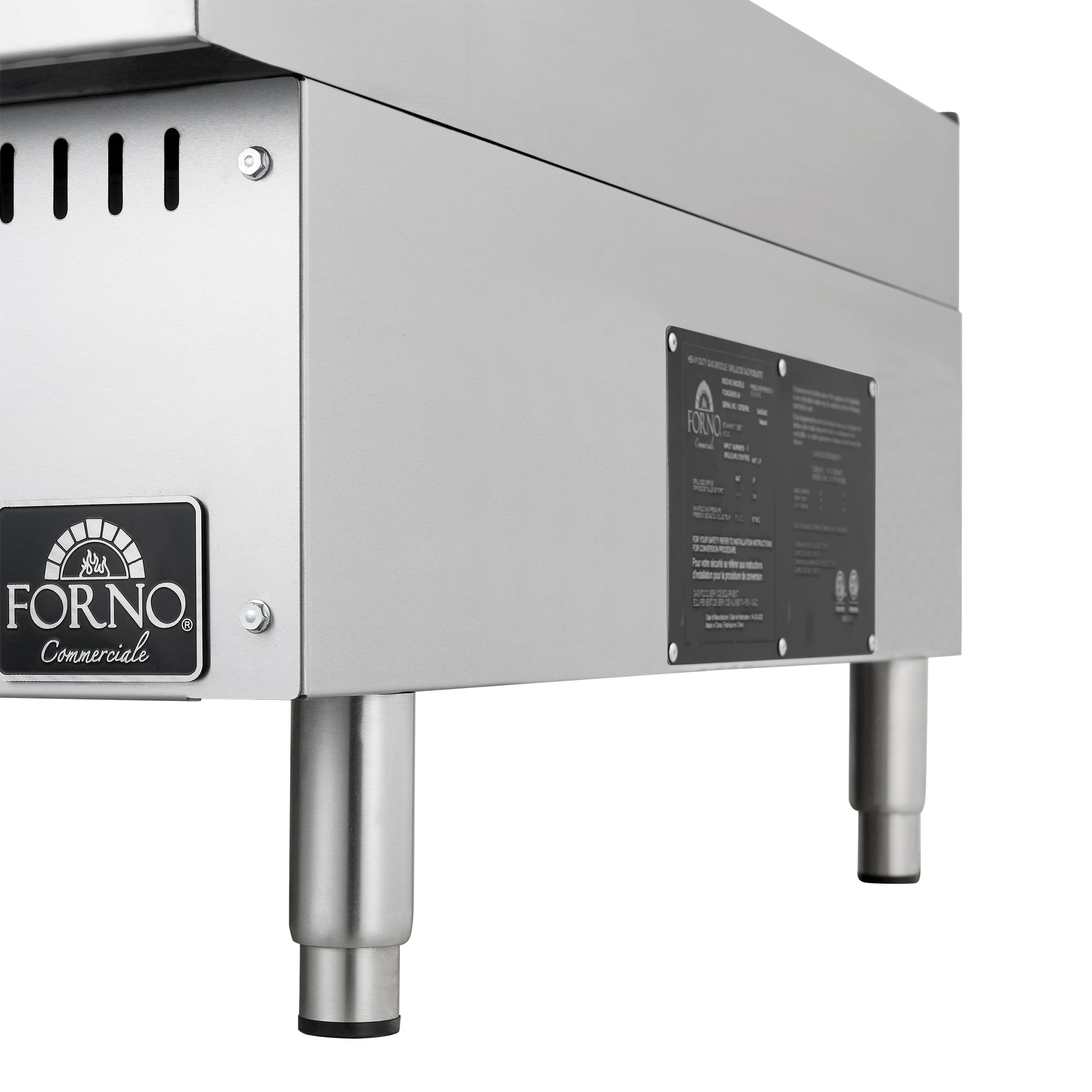 Forno Commerciale 24 Inch Gas Griddle - Forno Appliances