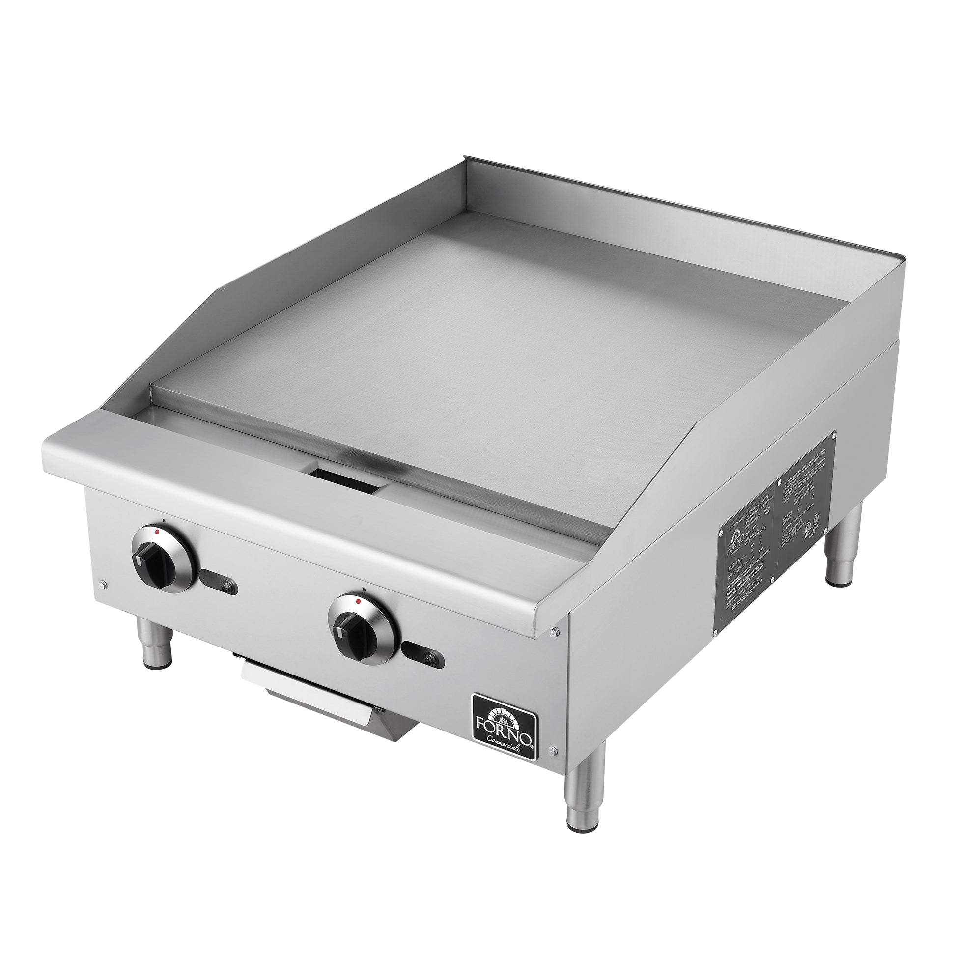 Forno Commerciale 24 Inch Gas Griddle - Forno Appliances