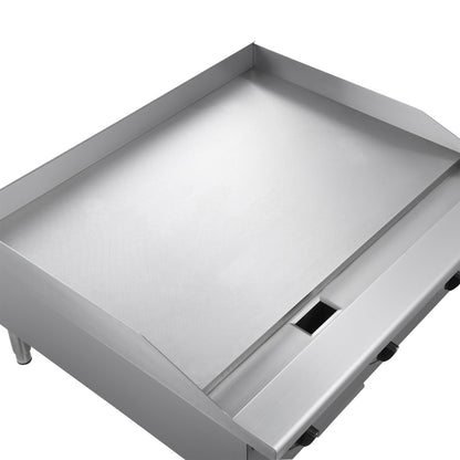 Forno Commerciale 36 Inch Gas Griddle, 3 Burners - Forno Appliances