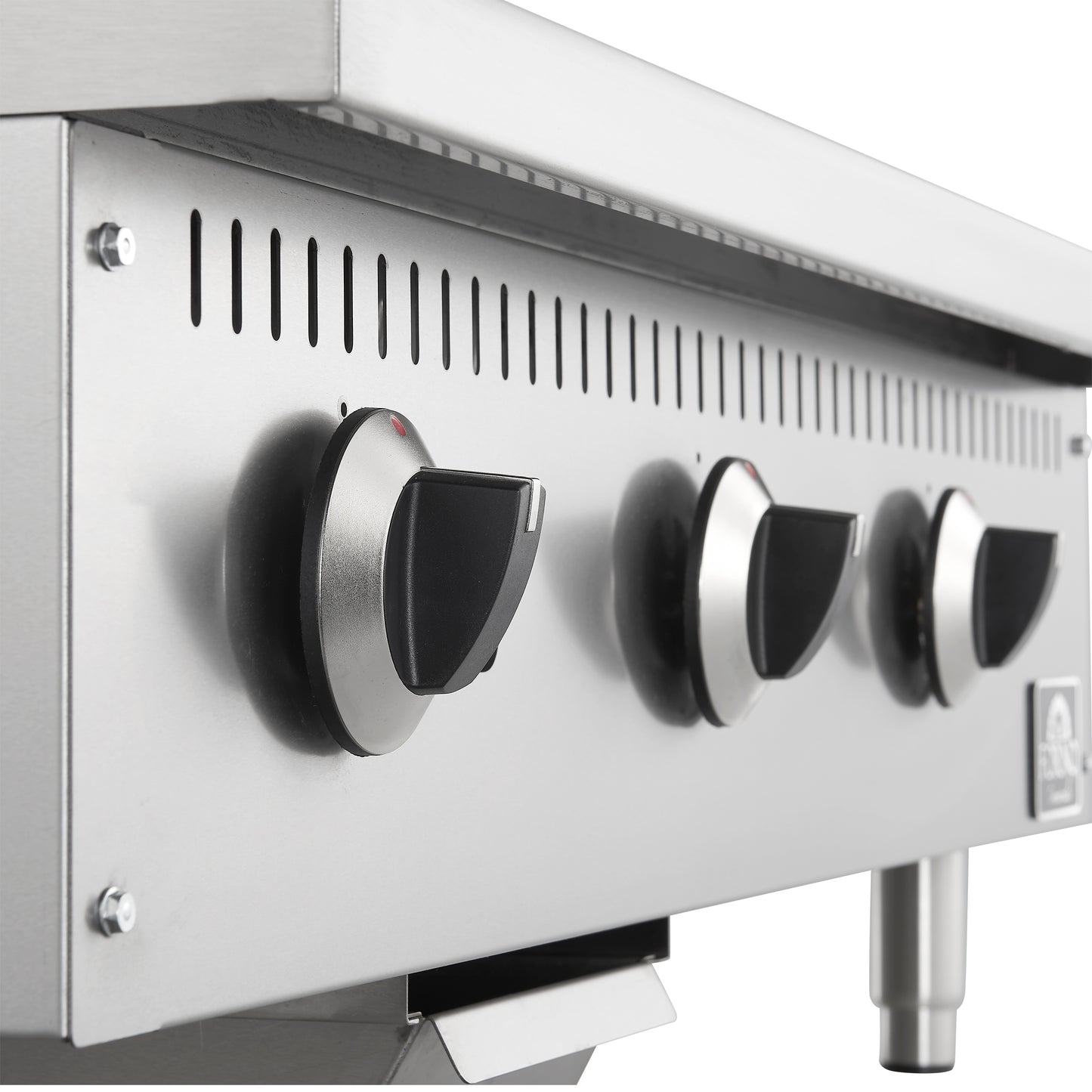 Forno Commerciale 36 Inch Gas Griddle, 3 Burners - Forno Appliances