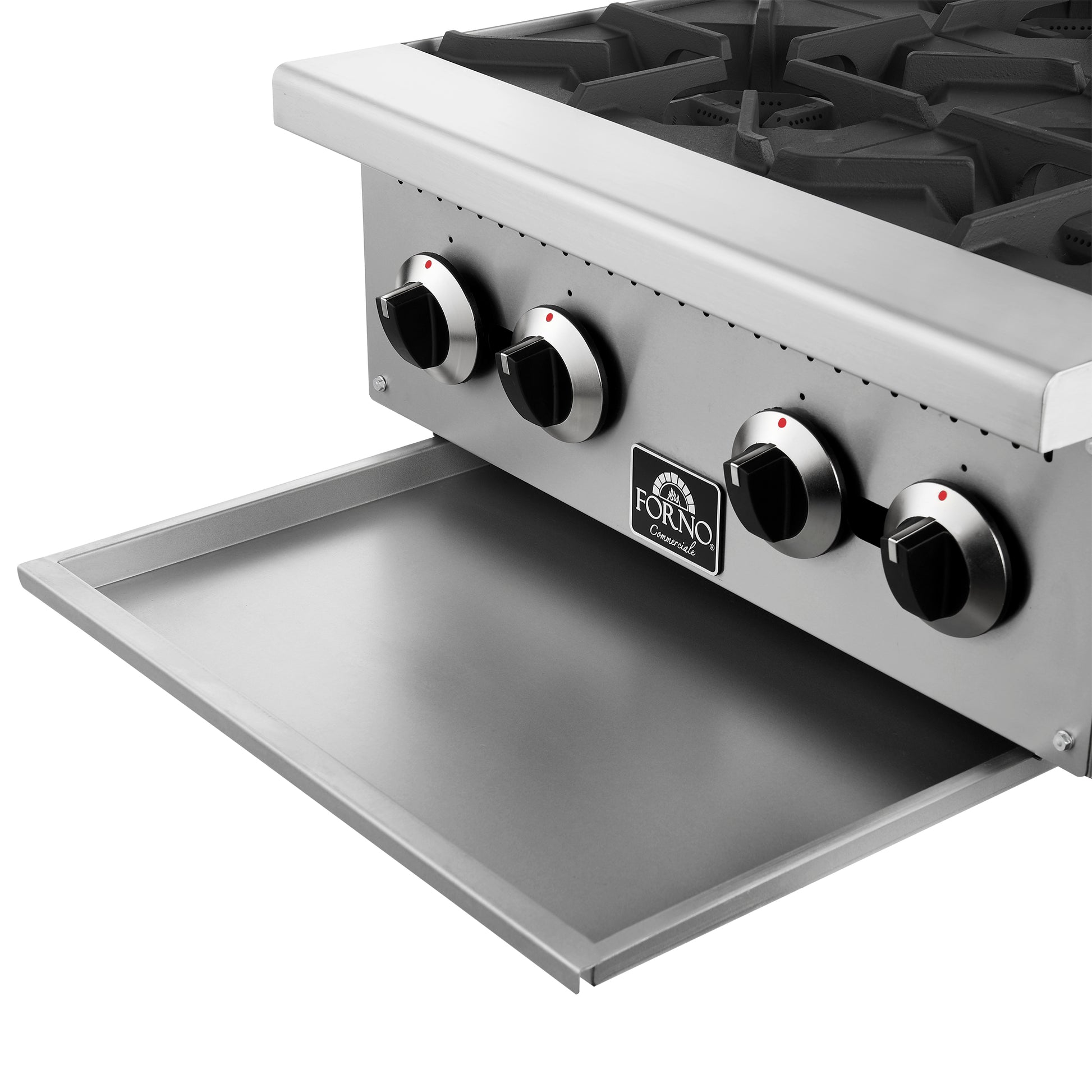 Forno Commerciale 24 Inch Gas Hotplate - Forno Appliances