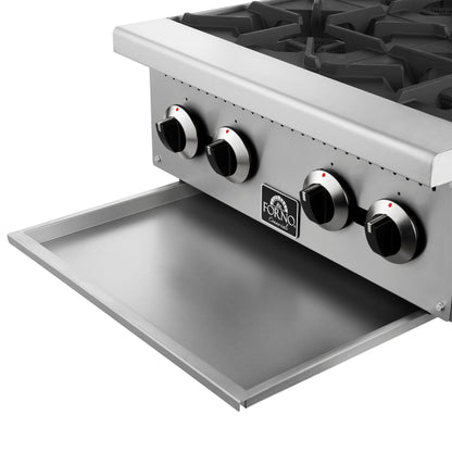 Forno Commerciale 24 Inch Gas Hotplate - Forno Appliances