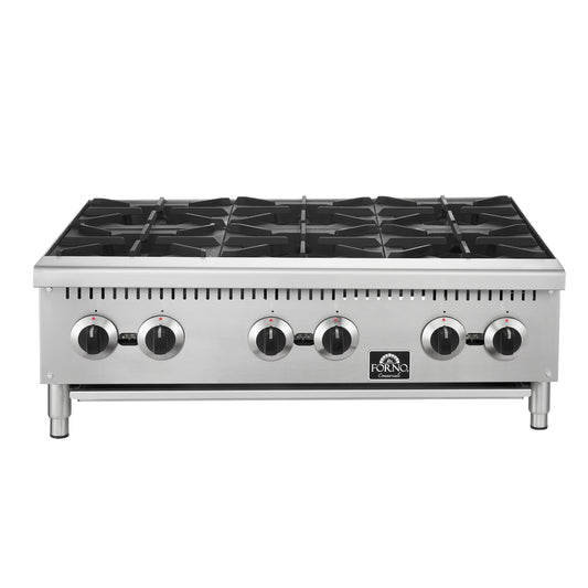 Forno Commerciale 36 Inch Gas Hotplate - Forno Appliances