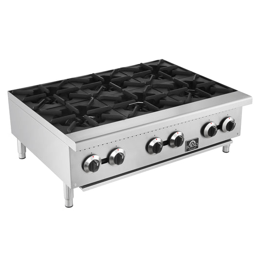 Forno Commerciale 36 Inch Gas Hotplate - Forno Appliances
