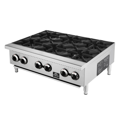 Forno Commerciale 36 Inch Gas Hotplate - Forno Appliances