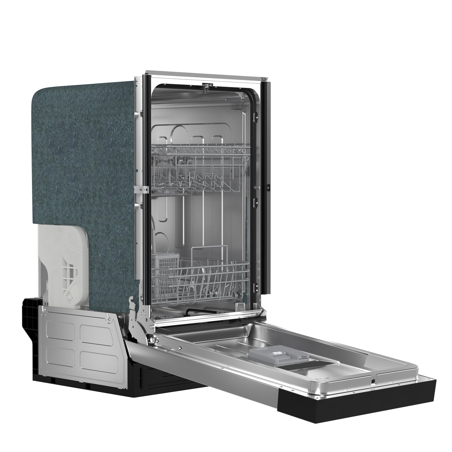 Forno Polo 18-Inch Built-In Stainless Steel Dishwasher, 8 Place Settings, ENERGY STAR Certified, 52 dBA - Forno Appliances