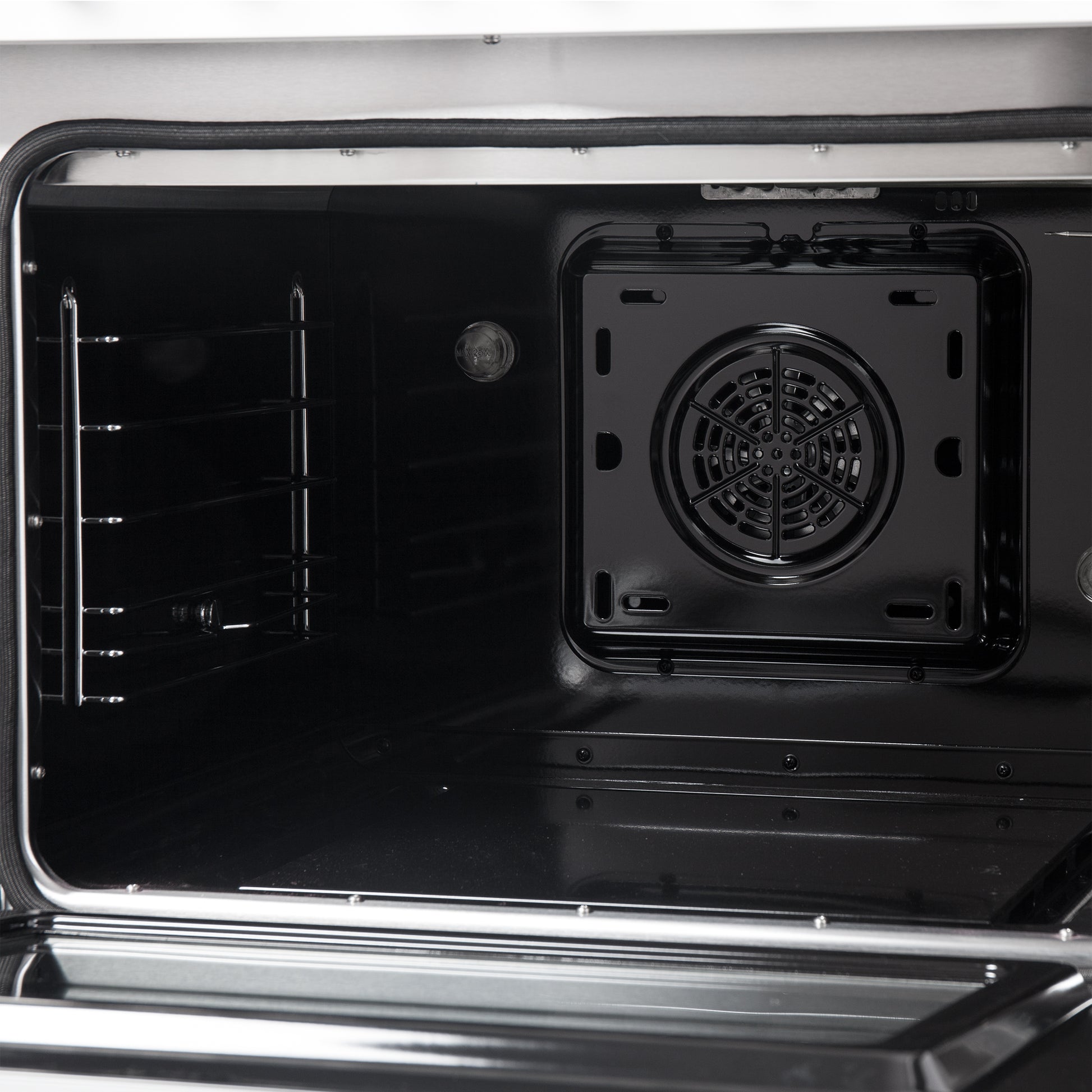 Galiano 48-inch Dual Fuel Range White & Antique Brass Design with 8 Sealed Burners 107,000 BTU, 6.58 cu. ft. double ovens & Griddle - Forno Appliances