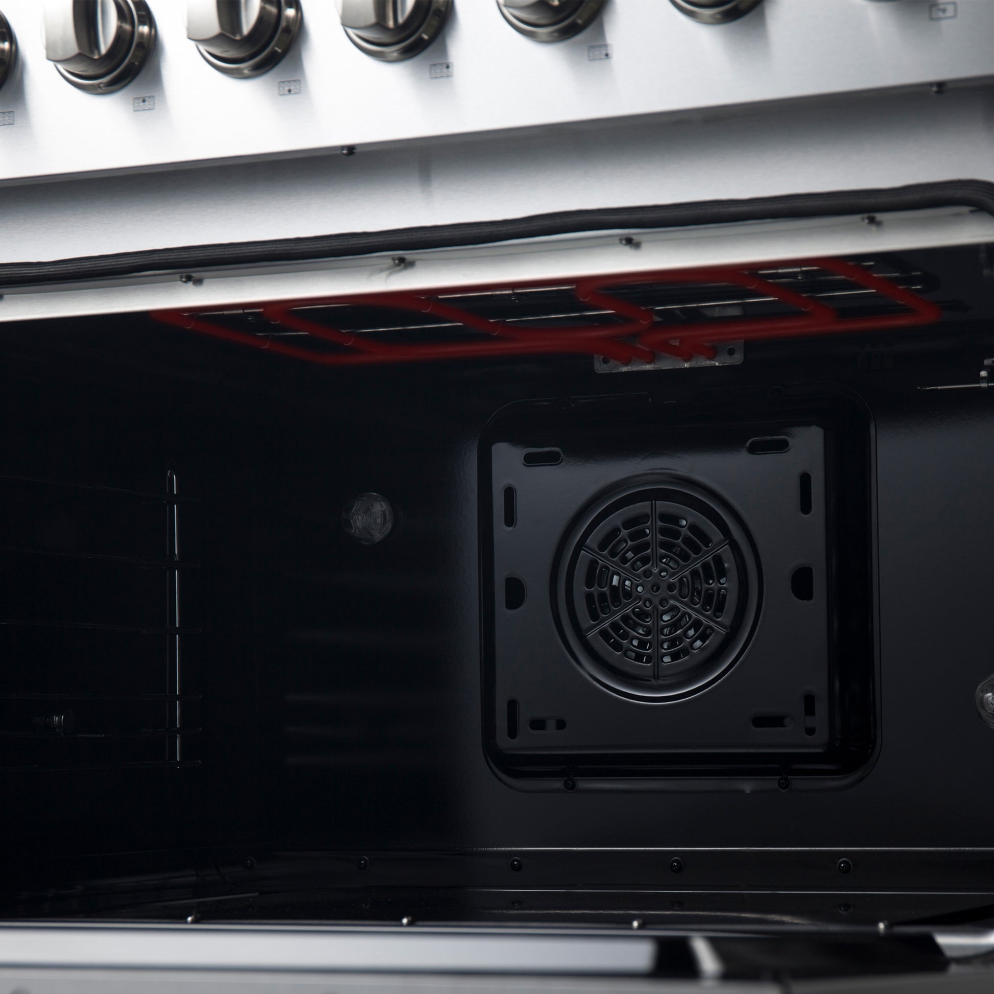 Forno Marco 36-Inch Dual Fuel Range, Stainless Steel, 6 Burners, 67,000 BTU, True Convection Oven, Energy Efficient - Forno Appliances