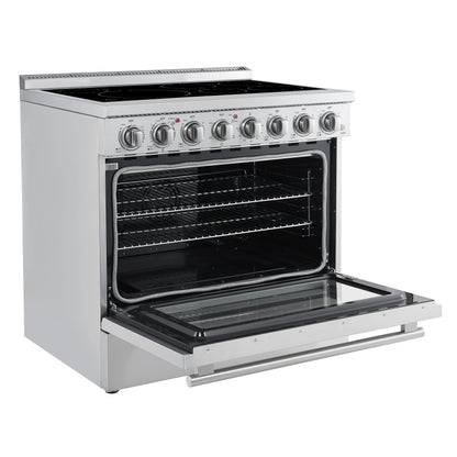 alt
Cuisinière électrique autoportante Forno Paolo 36 Inch, acier inoxydable, 5.44 cu.ft, four à convection réelle, économe en énergie - Forno Appliances