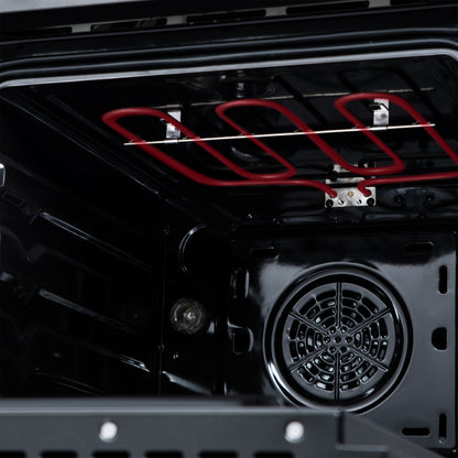 Forno Loiano 24 Inch Freestanding Electric Range in Black - Forno Appliances
