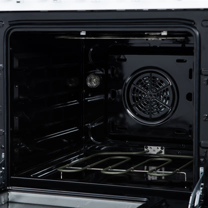 Cuisinière électrique autonome Forno Loiano 24 pouces en blanc - Forno Appliances