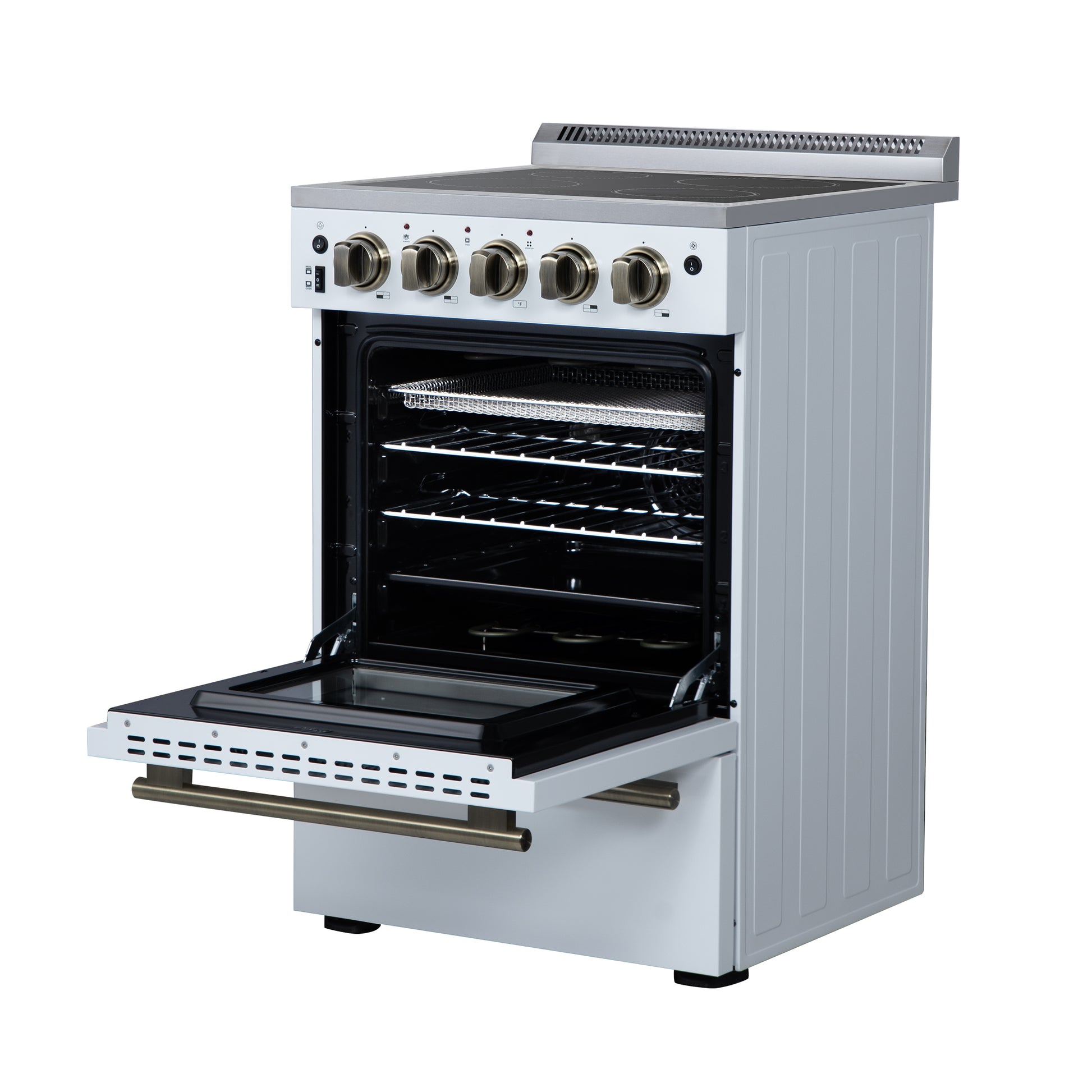 alt
Forno Loiano cuisinière électrique pose libre 24 pouces blanche - Forno Appliances