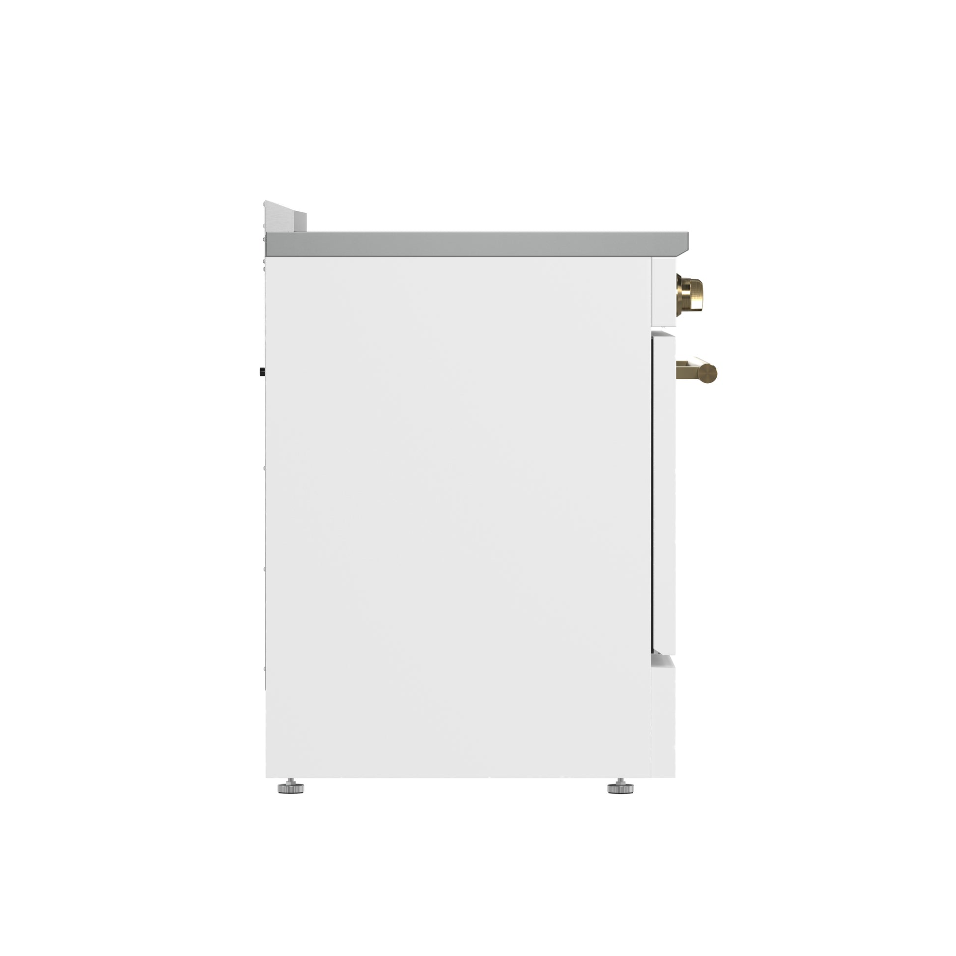 Forno Paolo cuisinière électrique autoportante 30-Inch, blanche, 4,38 pi³, four à convection véritable, écoénergétique - Forno Appliances