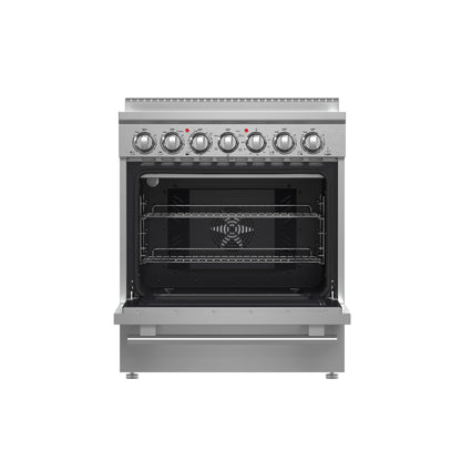 alt
Cuisinière électrique autonome Forno Paolo de 30 pouces, acier inoxydable, 4,38 pi³, four à convection véritable, écoénergétique - Forno Appliances