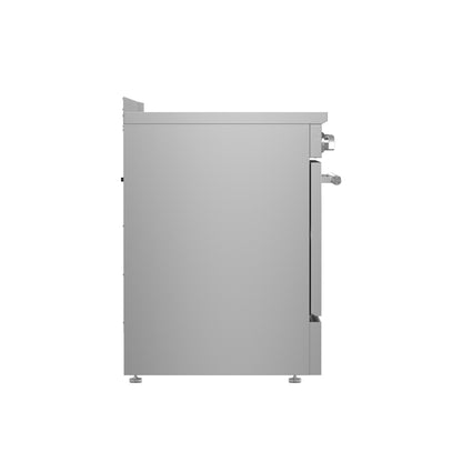 Cuisinière électrique autoportante Forno Paolo de 30 po, acier inoxydable, 4,38 pi³, four à convection véritable, économe en énergie - Forno Appliances